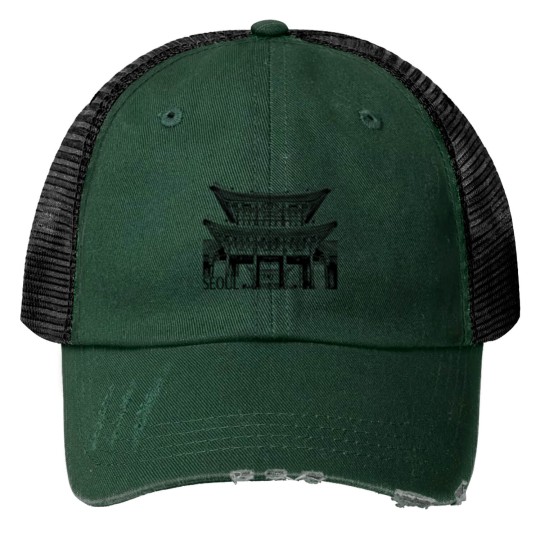 Discover Seoul - Seoul - Print Trucker Hats