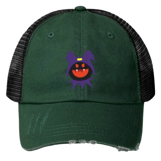 Discover Black Frost Print Trucker Hats