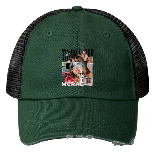 Discover Tate Mcrae Print Trucker Hats, Think Later World Tour 2024