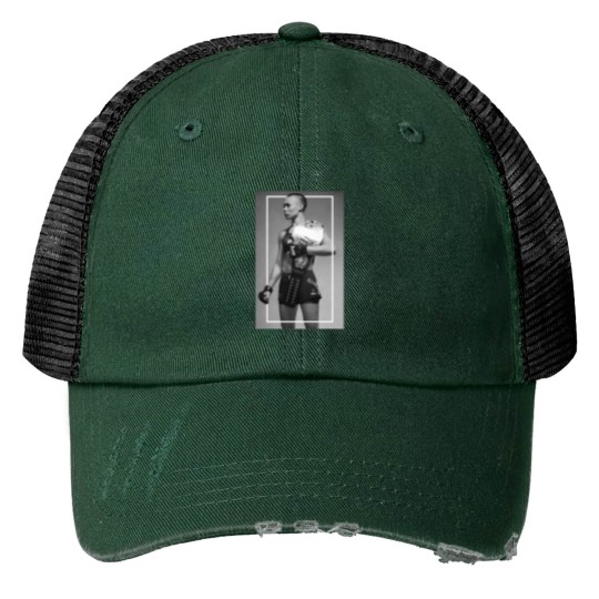 Discover Vintage Rose Namajunas Print Trucker Hats