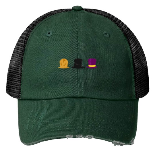 Discover Big hats Print Trucker Hats