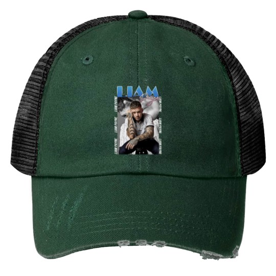 Discover Liam Payne Tribute Graphic Print Trucker Hat, RIP 1993-2024