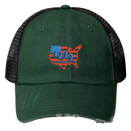 Discover The Statler Brothers Print Trucker Hats