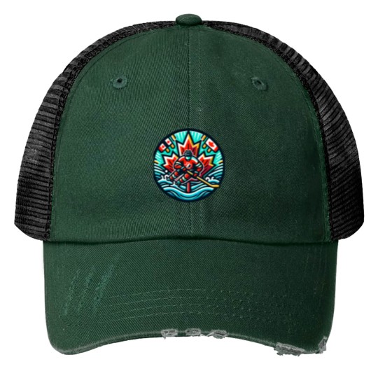 Discover Canada shoresy hockeys Print Trucker Hats
