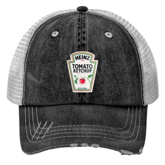 Discover Heinz Tomato Ketchup Halloween Costume Print Trucker Hats