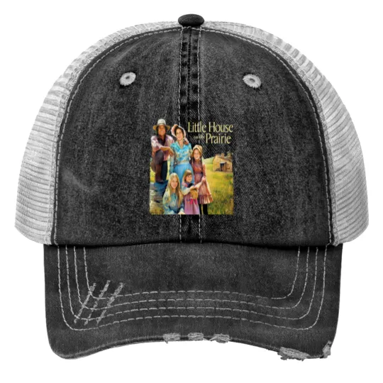 Discover Little House on The Prairie Mug Print Trucker Hats