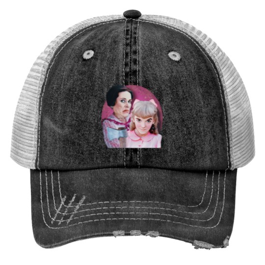 Discover Harriet And Nellie Oleson Print Trucker Hats