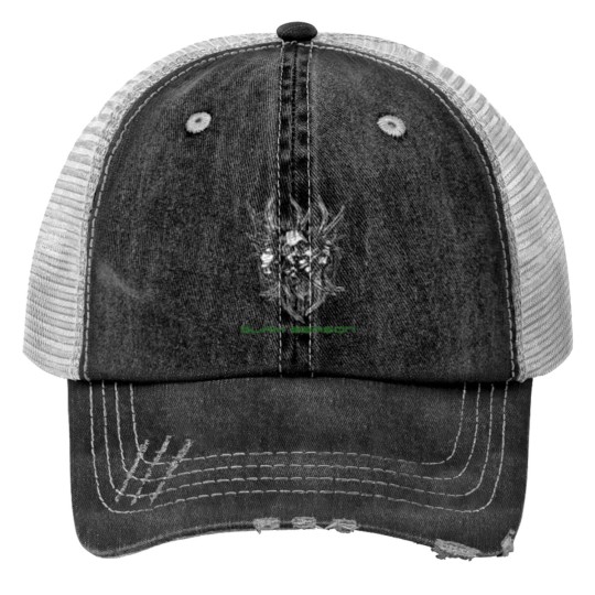 Discover Waking The Cadaver 10 Print Trucker Hats