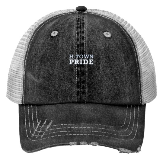 Discover HOT! Houston H-Town Prides -1 Print Trucker Hats