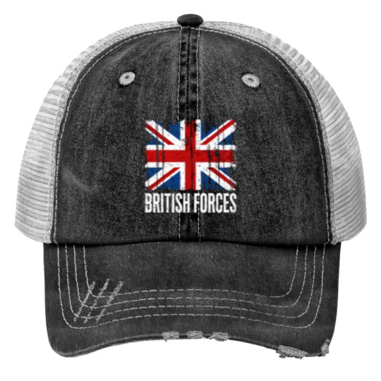Discover British Forces Print Trucker Hats