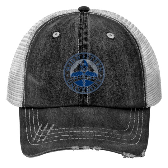 Discover Midwestern College Print Trucker Hats