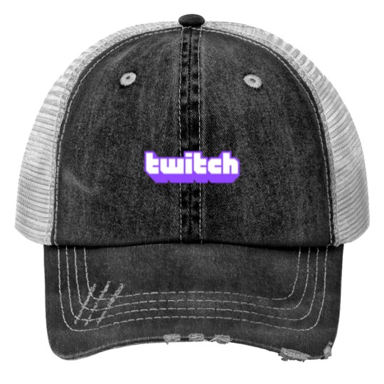 Discover Twitch Accessories Print Trucker Hats