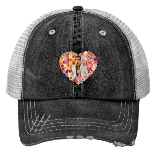 Discover Pedro Pascal Spring Bouquet (1) Print Trucker Hats