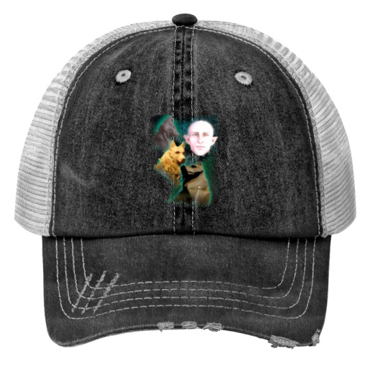 Discover Three wolfs Egg actives Print Trucker Hats