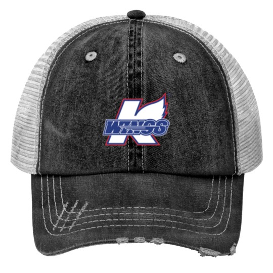 Discover Wings-Kalamazoo Print Trucker Hats
