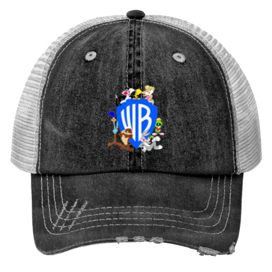 Discover wb100 looney unes classic warner bros logo shir Print Trucker Hats