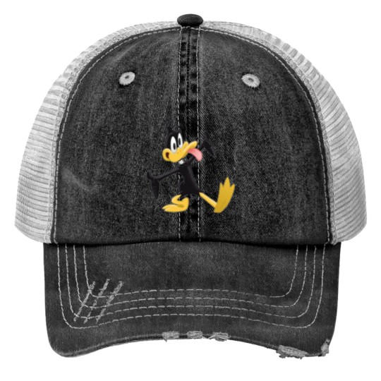 Discover Daffy Duck Print Trucker Hats