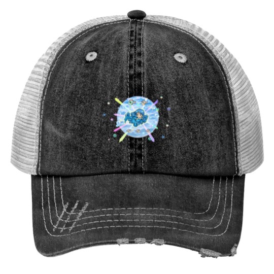 Discover Hanon - hannon - hannon hosho - mermaid melody - mermaid - mermaid melody pichi pichi - cute - fish - a Print Trucker Hats