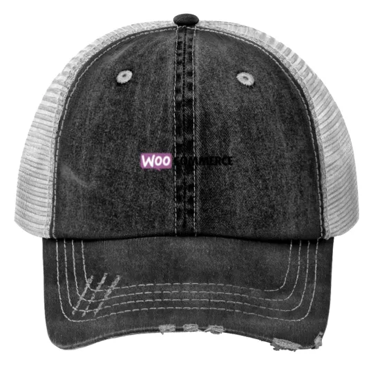 Discover Woocommerce Horizontal Logo Sticker - Personalize Your Store And Showcase Your Style Print Trucker Hats