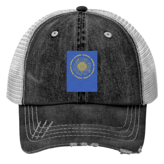 Discover Courtney's Avant Garden Tri-blend Print Trucker Hats