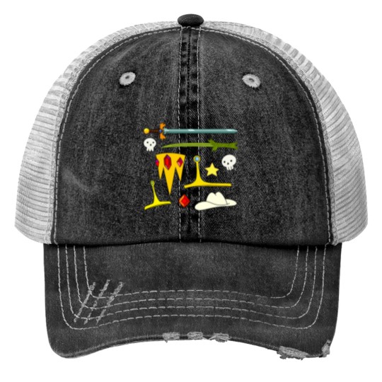 Discover Adventure time  pack Vol - 1 Print Trucker Hats