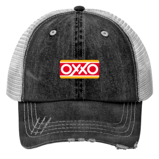 Discover OXXO Print Trucker Hats