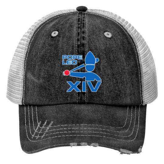 Discover Holy Style – Pope leos XIV aesthetics Essential Print Trucker Hats