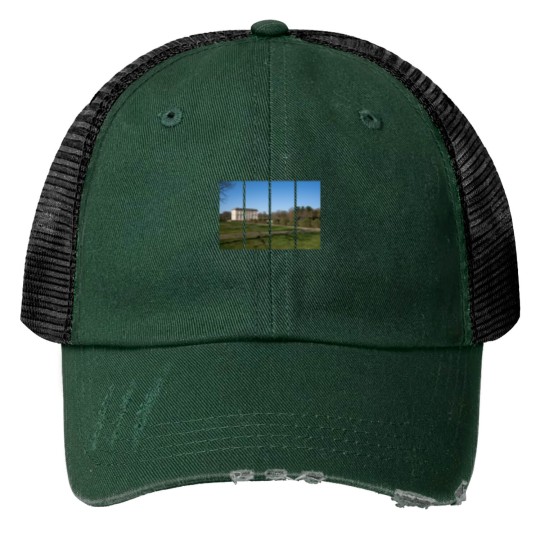 Discover Pignerolle Castless housed a Kriegsmarine U-boot communication center during the German occupation Print Trucker Hats