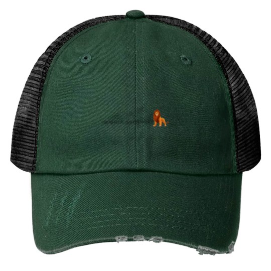 Discover Mufasa Print Trucker Hats