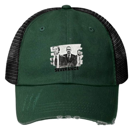 Discover Severance Print Trucker Hats