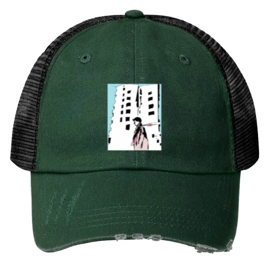 Discover revolutionary road -2 Print Trucker Hats