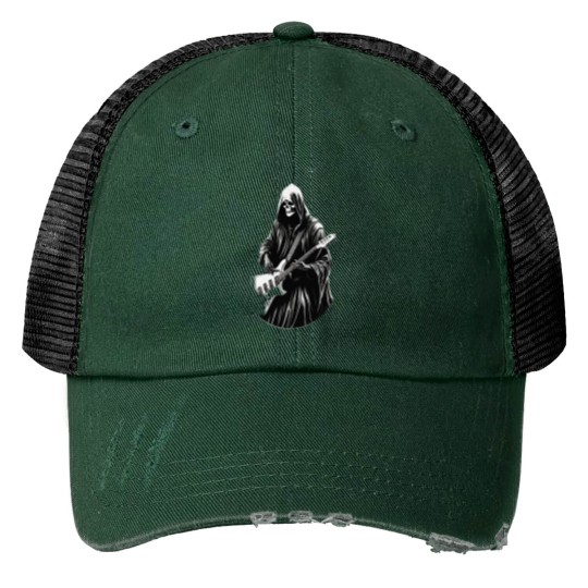 Discover Grim Reaper The Original deaths metals Print Trucker Hats