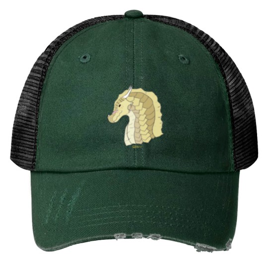 Discover Qibli Print Trucker Hats
