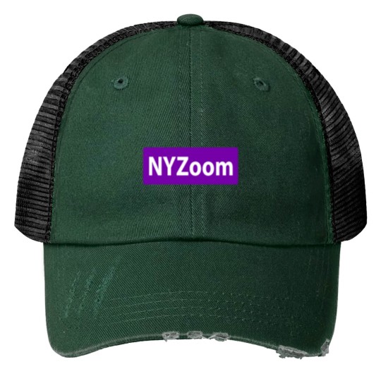 Discover NYU Zoom Print Trucker Hats