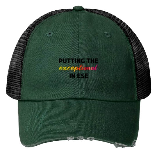 Discover Putting the exceptional in ESE Print Trucker Hats