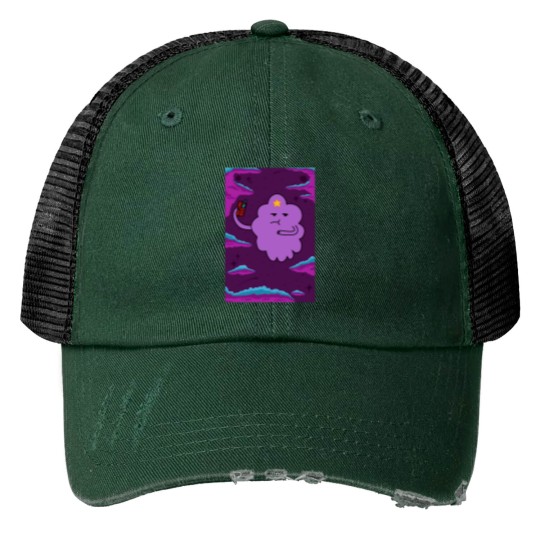 Discover Lumpy spaces Princess darks Theme Print Trucker Hats