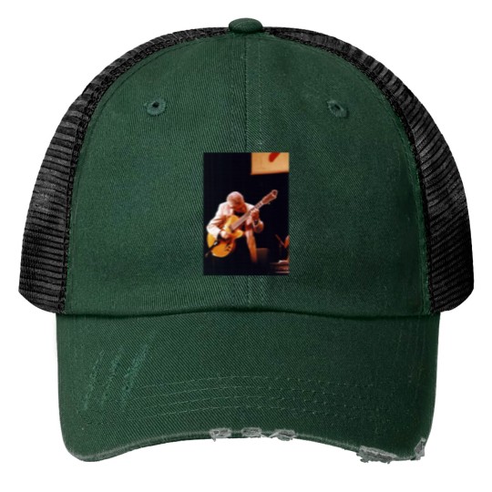 Discover Jimmy Bruno Jazz Guitar Print Trucker Hats