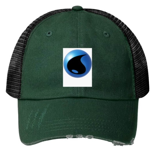 Discover 3D Water Energy Print Trucker Hats