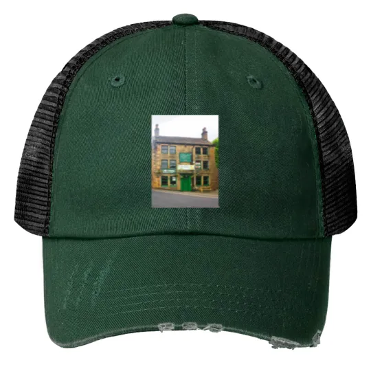 Discover The Shoulder of Mutton - Fine Ale House Print Trucker Hats