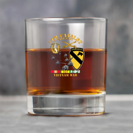 Discover 7th Cavalry (Air Cav) - 1st Cav Division w SVC - Air Assault - Rock Glasses