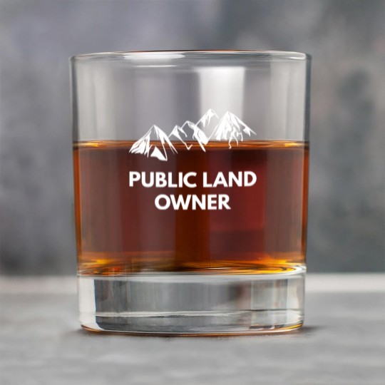 Discover Public Land Owner Best Outdoors Gift Gift Rock Glasses Rock Glasses