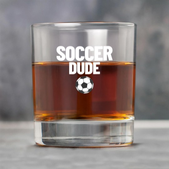Discover Soccer Dude Men's Soccer Fan Gift Soccer Dude Rock Glasses