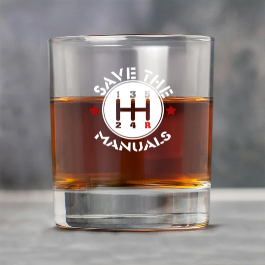 Discover Save The Manuals Rock Glasses