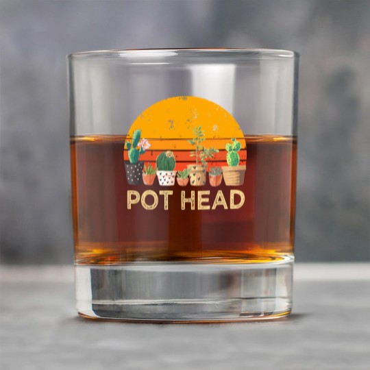 Discover Pot Head Stone Flowers Rock Glasses