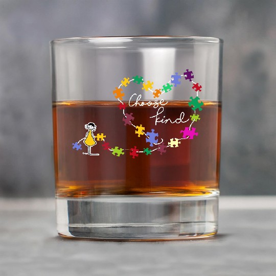 Discover Choose Kind Rock Glasses