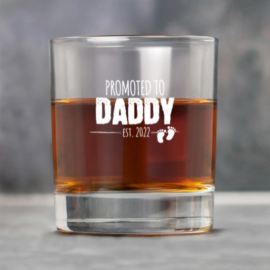 Discover Promoted to Daddy 2022 Soon to be Dad Husband Gift Rock Glasses
