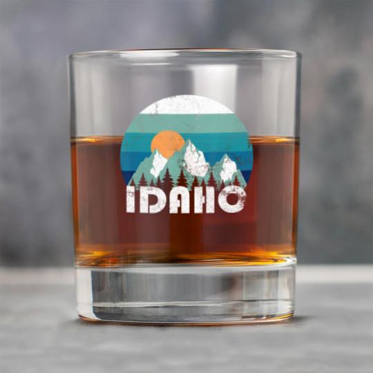 Discover Idaho State Retro Vintage Rock Glasses
