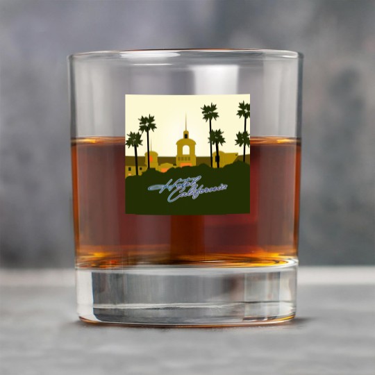 Discover Eagles Hotel california Rock Glasses