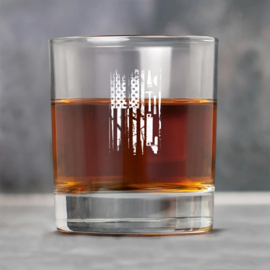 Discover American Flag Woodworking Rock Glasses