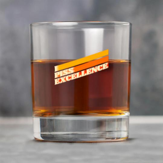 Discover I Piss Excellence // Ricky Bobby Iconic Quote - Talladega Nights - Rock Glasses